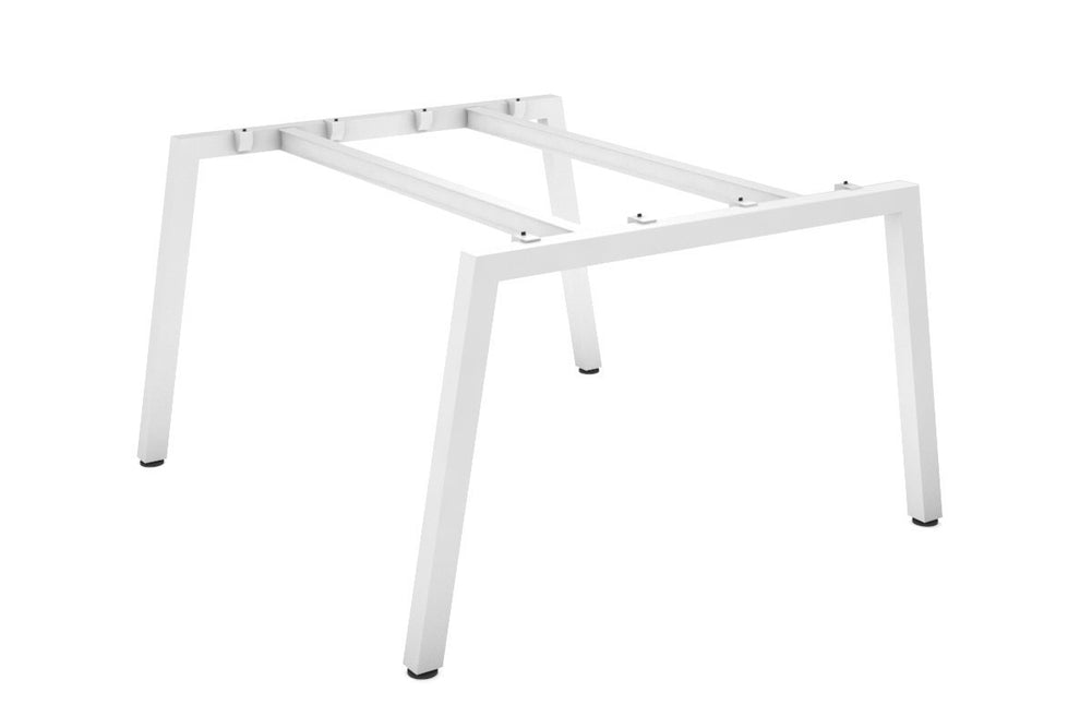 Quadro A Legs Table Frame [White]-1200 x 1200  