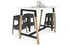 Quadro A Legs Counter Table Wood Legs Cross Beam - 925H [1400L x 700W] - Thumbnail 10 