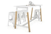 Quadro A Legs Counter Table Wood Legs Cross Beam - 925H [1600L x 700W] - Thumbnail 5 