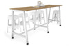Quadro A Legs Large Counter Table [2400L x 700W] - Thumbnail 9 