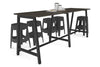 Quadro A Legs Large Counter Table [2400L x 700W] - Thumbnail 17 