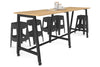 Quadro A Legs Large Counter Table [2400L x 700W] - Thumbnail 15 