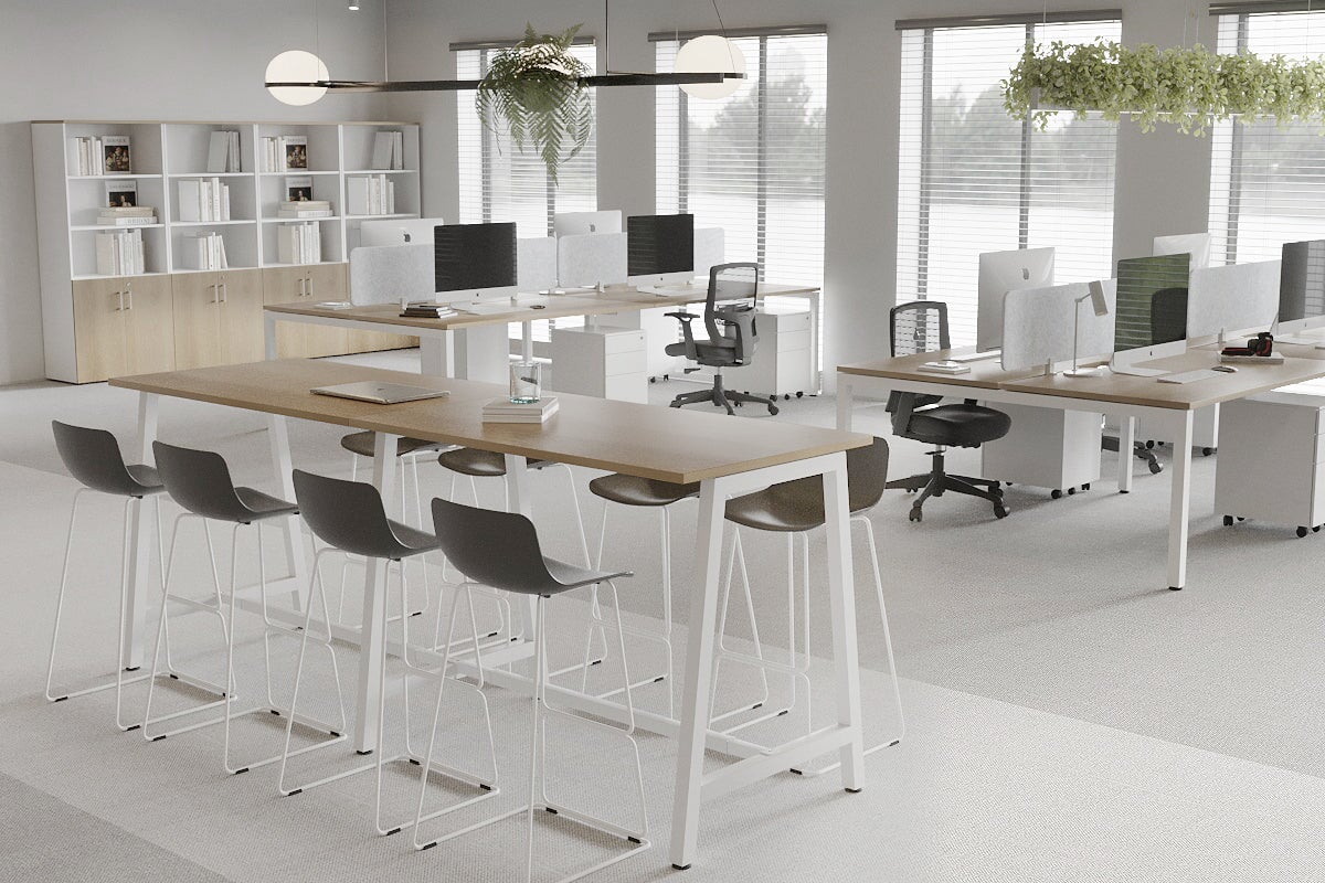 Quadro A Legs Large Counter Table [2400L x 700W] Jasonl 