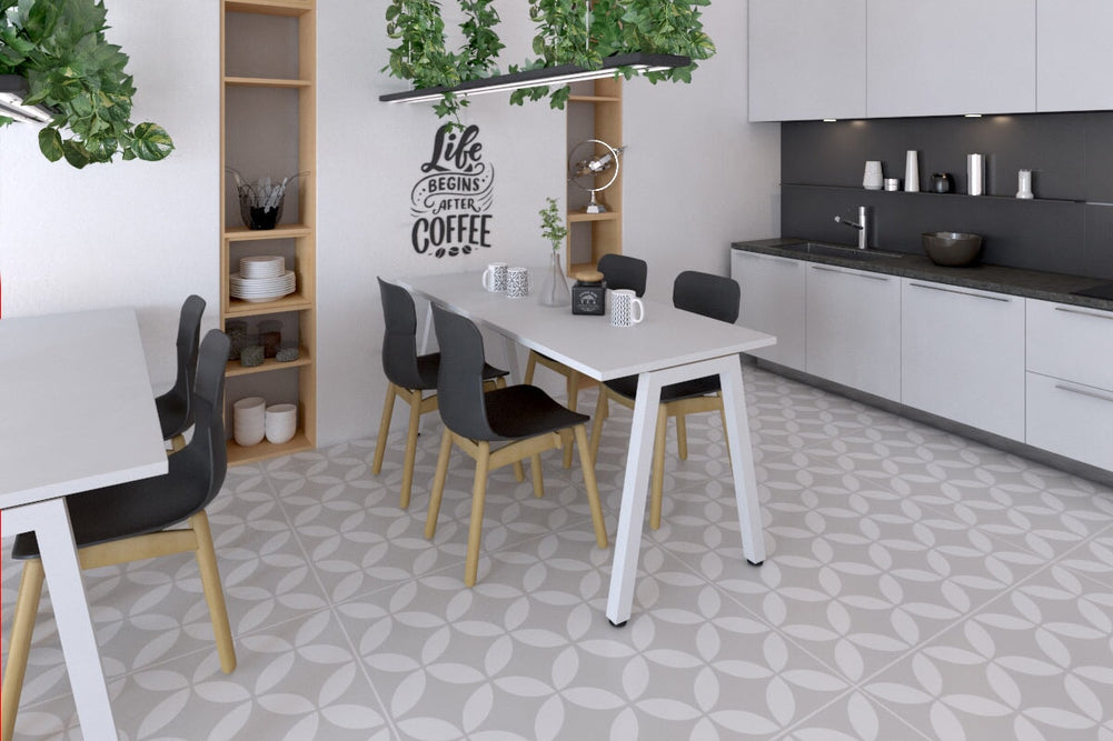 Quadro A Legs Table [1200L x 800W]-white leg dark oak 