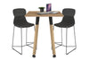Quadro Counter Wood Legs Square Table [700L x 700W] - Thumbnail 15 