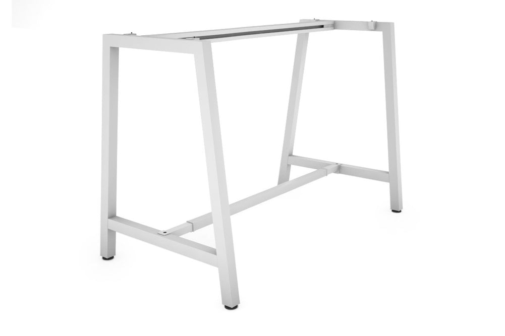 Quadro Dry Bar Table Frame A Legs [1400L x 700W]-white none 