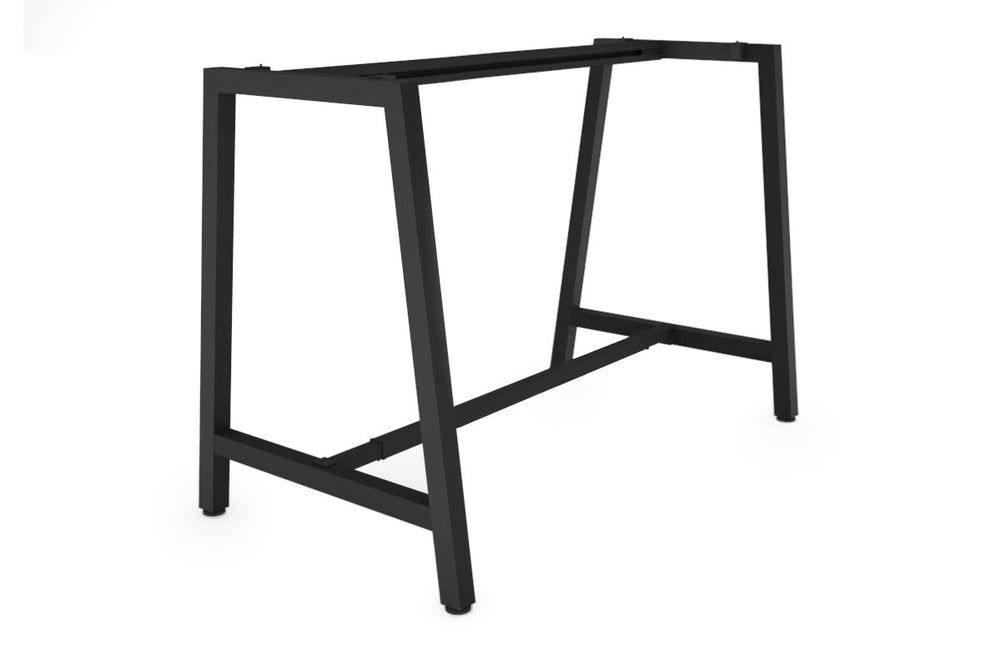 Quadro Dry Bar Table Frame A Legs [1400L x 700W]-black none 