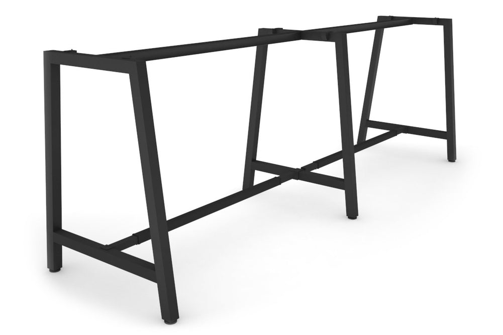 Quadro Dry Bar Table Frame A Legs [3000L x 1200W]-black none 