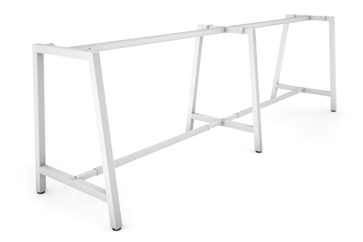 Quadro Dry Bar Table Frame A Legs [3600L x 1200W]-white none 