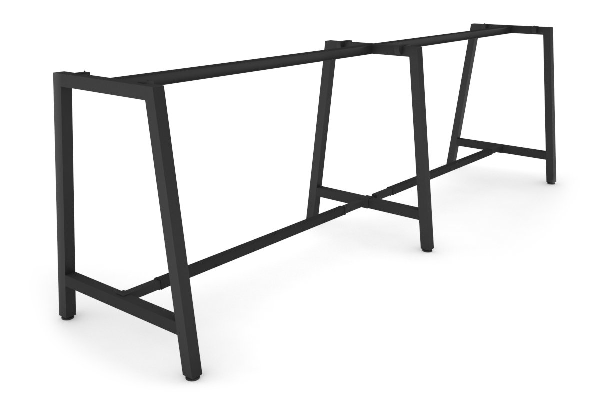 Quadro Dry Bar Table Frame A Legs [3600L x 1200W] Jasonl black none 