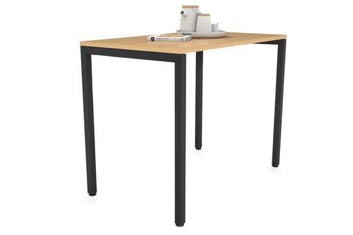 Quadro Dry Bar Table Frame Square Legs [1200L x 700W]-black  