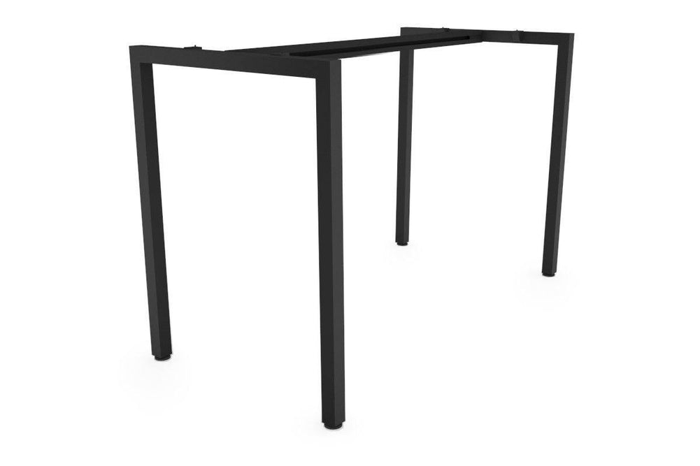 Quadro Dry Bar Table Frame Square Legs [1400L x 700W]-black  