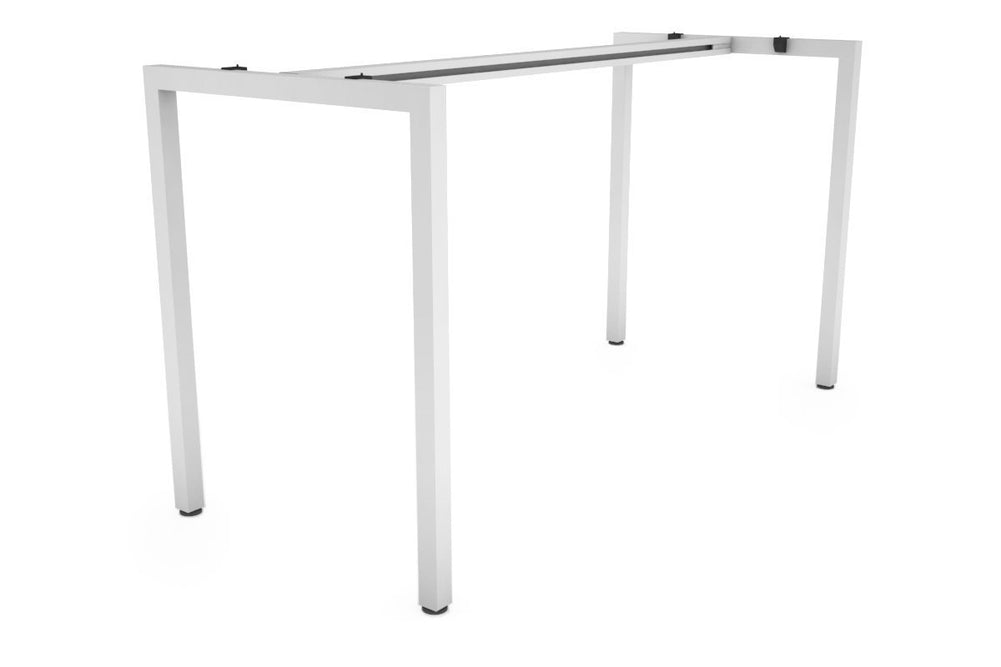 Quadro Dry Bar Table Frame Square Legs [1600L x 700W]-white  