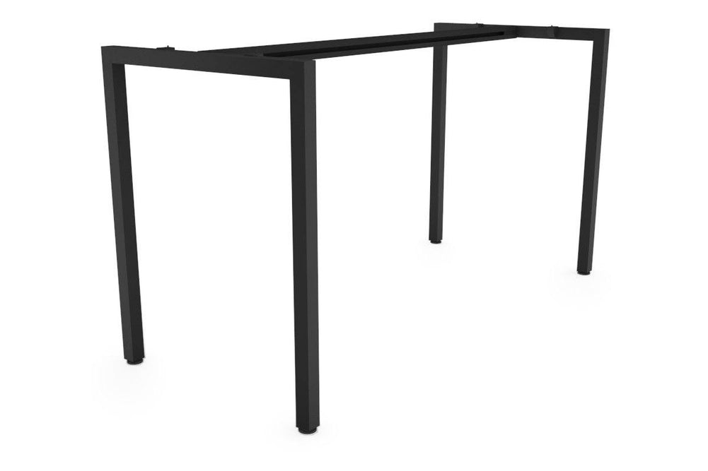 Quadro Dry Bar Table Frame Square Legs [2400L x 1200W]-black  