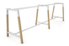 Quadro Dry Bar Table Frame Wood A Legs Cross Beam [3600L x 1200W] - Thumbnail 1 