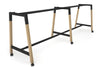 Quadro Dry Bar Table Frame Wood A Legs Cross Beam [3600L x 1200W] - Thumbnail 4 