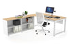 Quadro Loop Executive Setting - White Frame [1600L x 800W with Cable Scallop] - Thumbnail 20 
