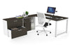 Quadro Loop Executive Setting - White Frame [1600L x 800W with Cable Scallop] - Thumbnail 42 