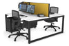 Quadro Loop Legs 2 Person Office Workstation [1600L x 800W with Cable Scallop] - Thumbnail 49 