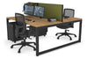 Quadro Loop Legs 2 Person Office Workstation [1600L x 800W with Cable Scallop] - Thumbnail 70 