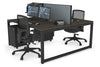 Quadro Loop Legs 2 Person Office Workstation [1600L x 800W with Cable Scallop] - Thumbnail 82 