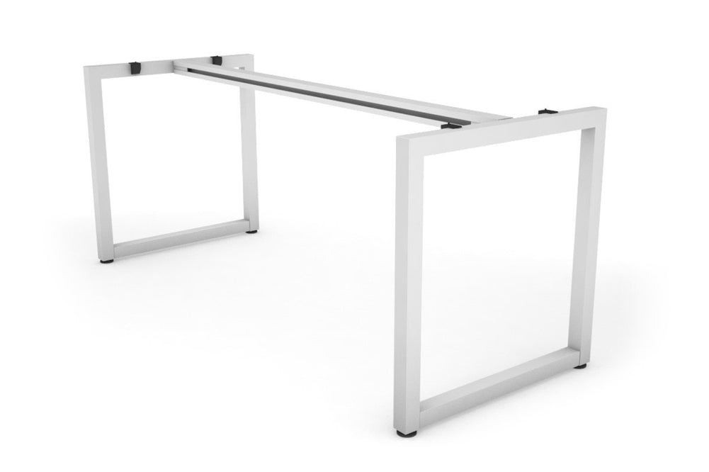 Quadro Loop Legs Table Frame [White]-1800x800  
