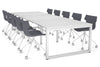 Quadro Loop Legs Modern Boardroom Table [3600L x 1200W] - Thumbnail 9 