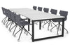 Quadro Loop Legs Modern Boardroom Table [3600L x 1200W] - Thumbnail 2 
