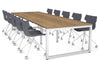Quadro Loop Legs Modern Boardroom Table [3600L x 1200W] - Thumbnail 12 