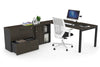 Quadro Square Executive Setting - Black Frame [1800L x 800W with Cable Scallop] - Thumbnail 42 