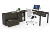 Quadro Square Executive Setting - Black Frame [1800L x 800W with Cable Scallop] - Thumbnail 48 