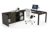 Quadro Square Executive Setting - Black Frame [1800L x 800W with Cable Scallop] - Thumbnail 40 