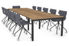 Quadro Square Legs Modern Boardroom Table [3600L x 1200W] - Thumbnail 15 