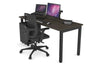 Quadro Square Legs Office Desk [1200L x 700W] - Thumbnail 15 
