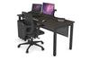 Quadro Square Legs Office Desk [1200L x 700W] - Thumbnail 16 