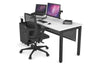 Quadro Square Legs Office Desk [1200L x 700W] - Thumbnail 12 