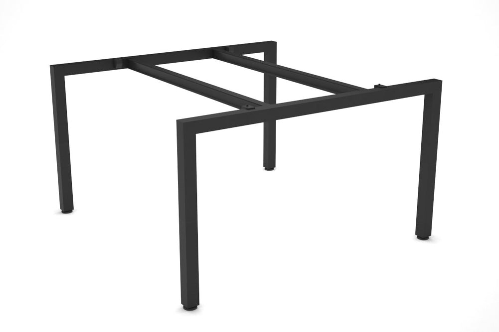 Quadro Square Legs Table Frame [Black]-1200 x 1200  