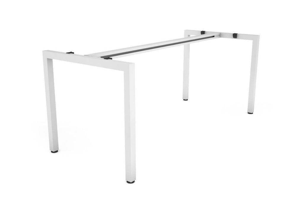 Quadro Square Legs Table Frame [White]-1200 x 700  