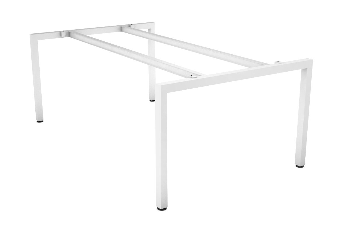 Quadro Square Leg Table Frame [White] Jasonl 2400 x 1200 