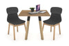 Quadro Wood Legs Square Table [700L x 700W] - Thumbnail 8 