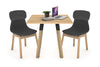 Quadro Wood Legs Square Table [700L x 700W] - Thumbnail 7 