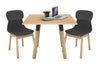 Quadro Wood Legs Square Table [800L x 800W] - Thumbnail 7 