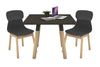 Quadro Wood Legs Square Table [800L x 800W] - Thumbnail 9 