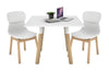 Quadro Wood Legs Square Table [800L x 800W] - Thumbnail 1 