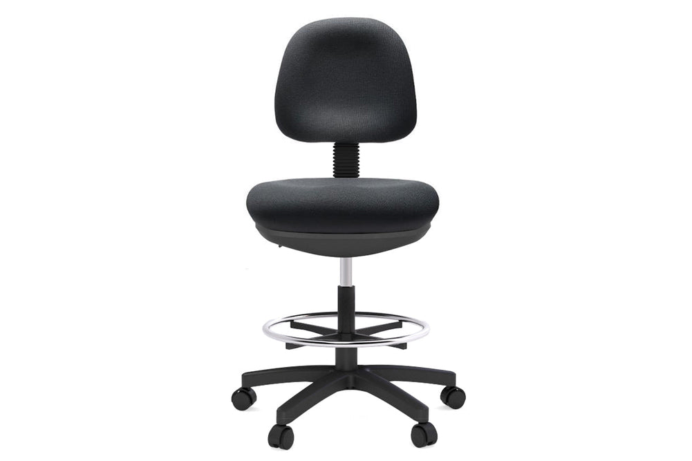 Raven Drafting Chair-black  