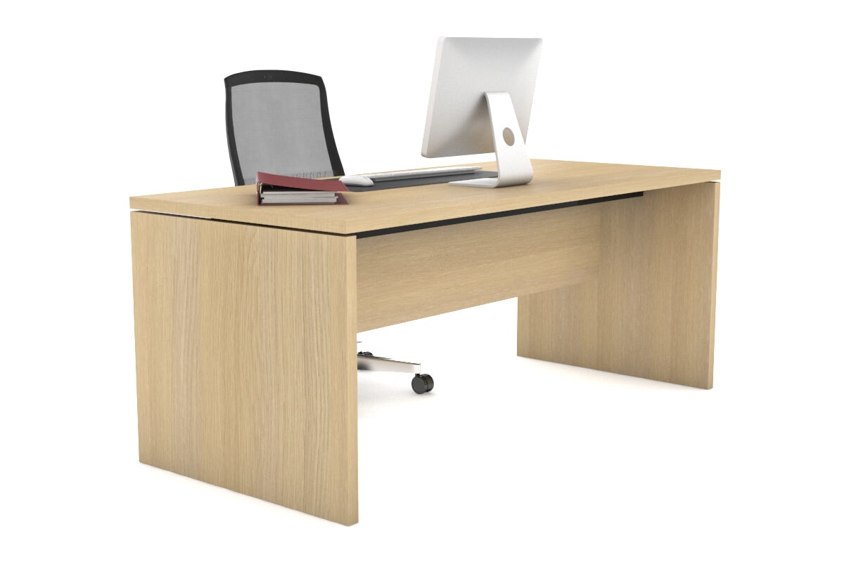 Report Executive Straight Desk Jasonl natural oak 
