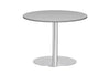 Sapphire Disc Base Round Cafe Table - Stainless Steel Frame [700 MM] - Thumbnail 8 