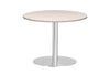 Sapphire Disc Base Round Cafe Table - Stainless Steel Frame [700 MM] - Thumbnail 6 