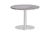 Sapphire Disc Base Round Cafe Table - Stainless Steel Frame [700 MM] - Thumbnail 12 
