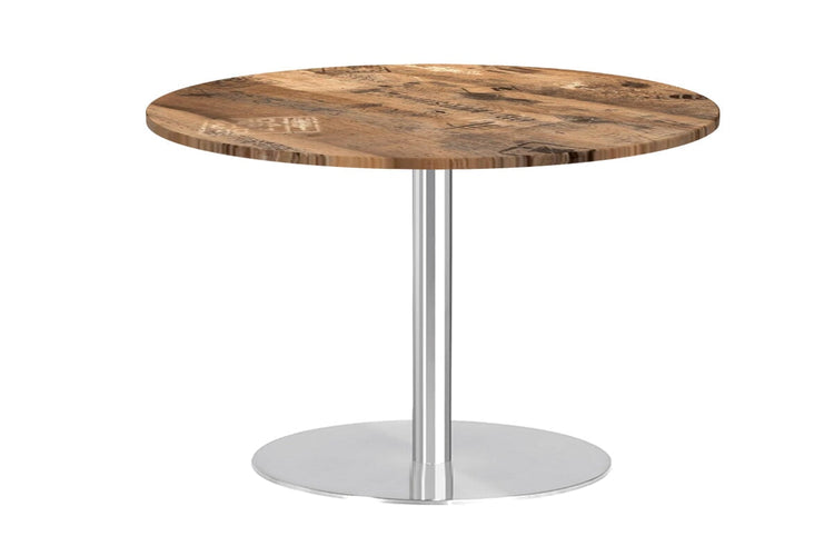 Sapphire Round Cafe Table Disc Base - Stainless Steel [800 MM] Jasonl ex works 